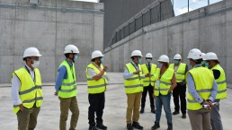 La delegada del gobierno de la Comunitat Valenciana visita la central nuclear de Cofrentes