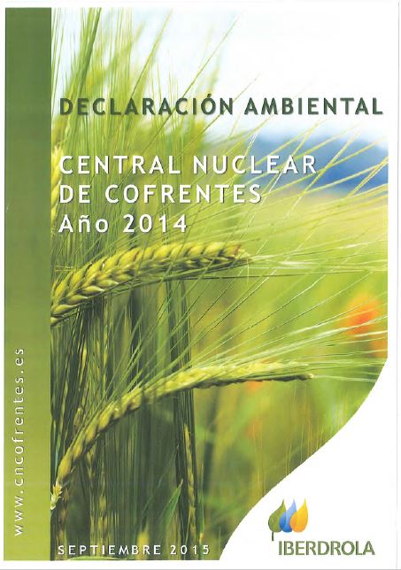 2014 - Declaración ambiental