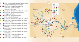 Mapa de la Protección Radiológica en la central nuclear de Cofrentes