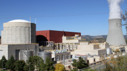 Fotografía panorámica de la central nuclear de Cofrentes