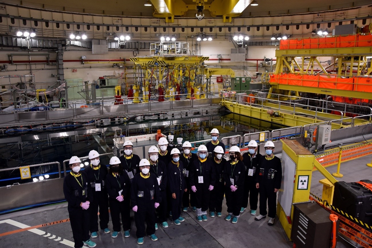 El Pleno del Consejo de Seguridad Nuclear visita la central nuclear de